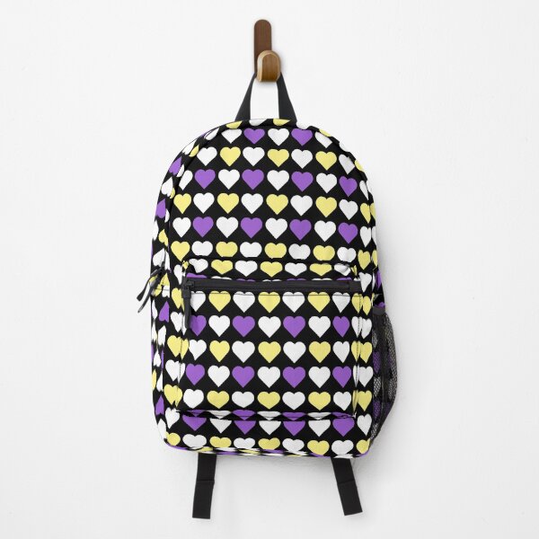 Item preview, nonbinary pride hearts designed and sold by CaringSupplies.