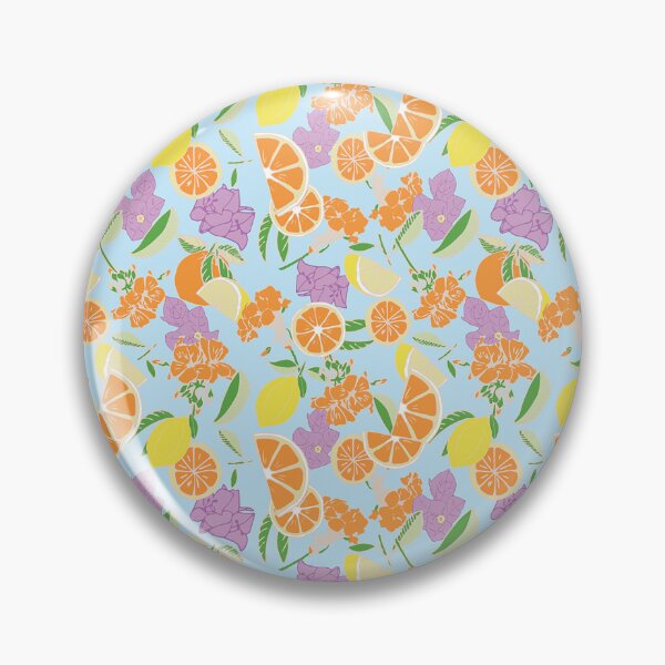 Item preview, Colourful Citrus Summer Pattern designed and sold by Honey Myrtle Studio.
