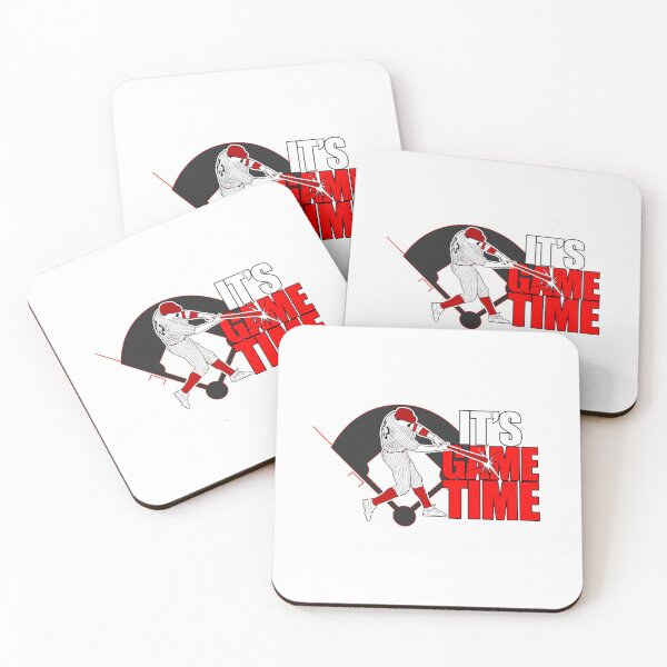 Item preview, It's Game Time - Baseball (Red) designed and sold by Adamzworld.