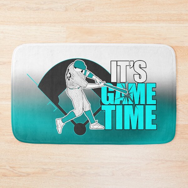Item preview, Its Game Time - Baseball Aqua designed and sold by Adamzworld.