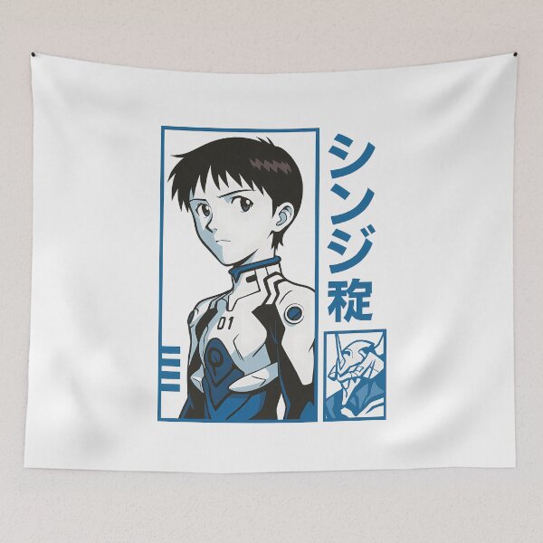 Item preview, Shinji Ikari Evangelion designed and sold by NamaMerch.