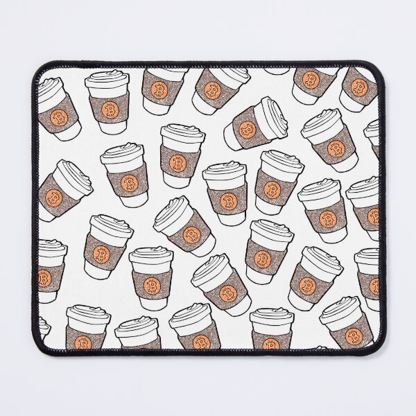 Item preview, Bitcoin Latte Pattern designed and sold by KatelynMitalski.