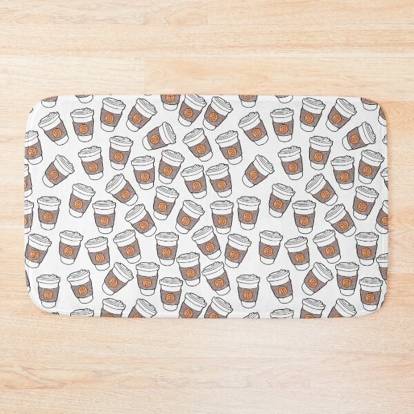 Item preview, Bitcoin Latte Pattern designed and sold by KatelynMitalski.