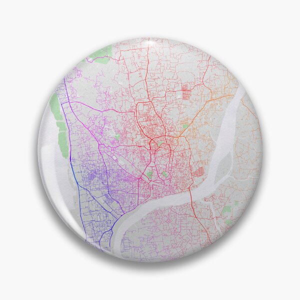 Item preview, Chittagong City Map of Bangladesh - Colorful designed and sold by deMAP.