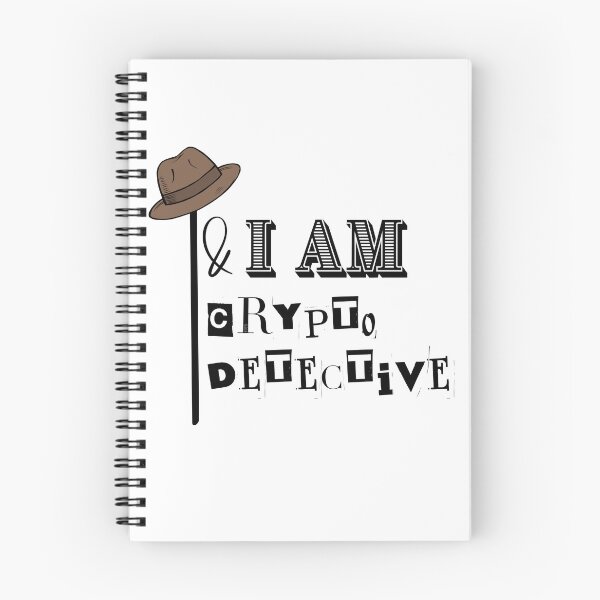 Item preview, Decode the Future in Style – Crypto Detective T-Shirt designed and sold by GreyChocolate.