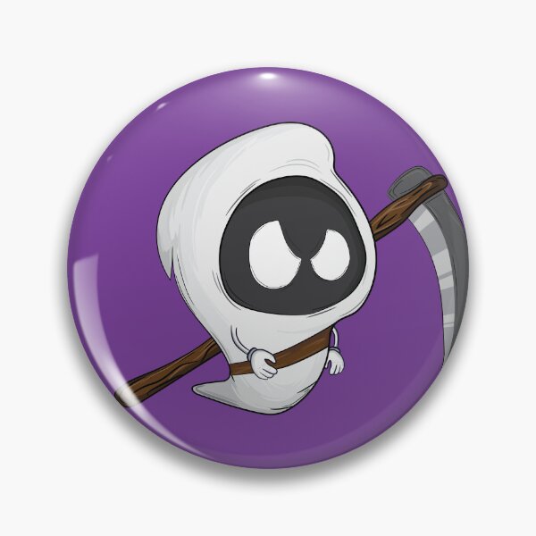 Item preview, Bhoo – Sweet Cartoon Ghost with Scythe designed and sold by Moraru-Catalin.
