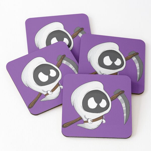 Item preview, Bhoo – Sweet Cartoon Ghost with Scythe designed and sold by Moraru-Catalin.