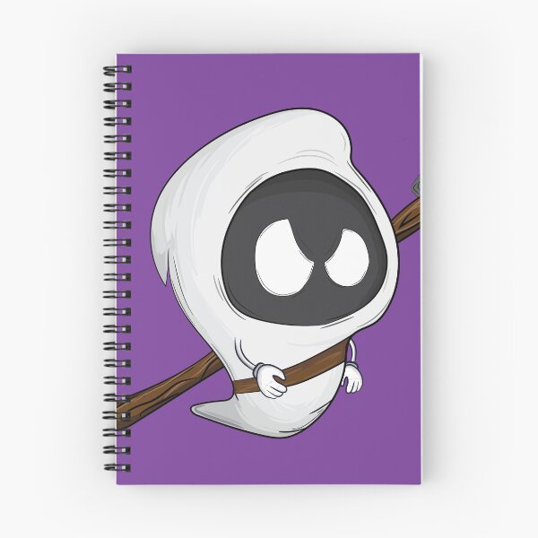 Item preview, Bhoo – Sweet Cartoon Ghost with Scythe designed and sold by Moraru-Catalin.