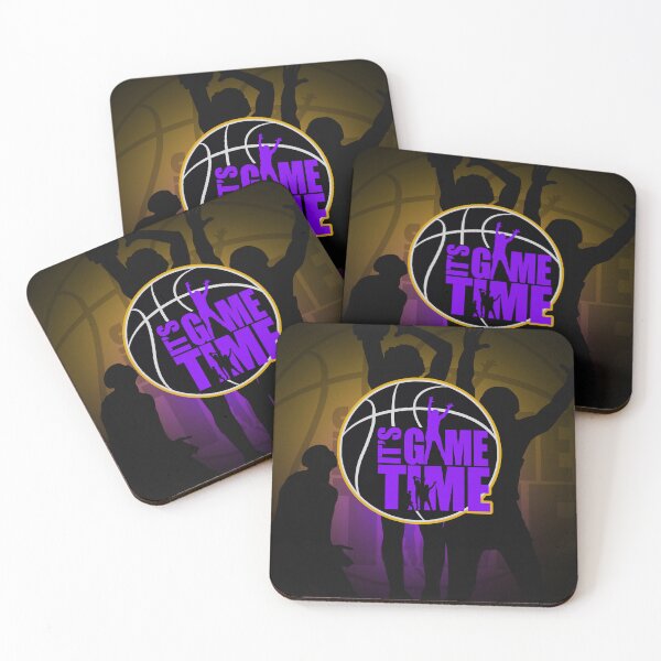 Item preview, It's Game Time - Purple & Gold designed and sold by Adamzworld.