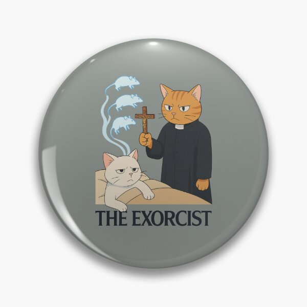 Item preview, 90s Anime Cat Exorcism – Ghost Mice & Feline Priest designed and sold by denis90ch.