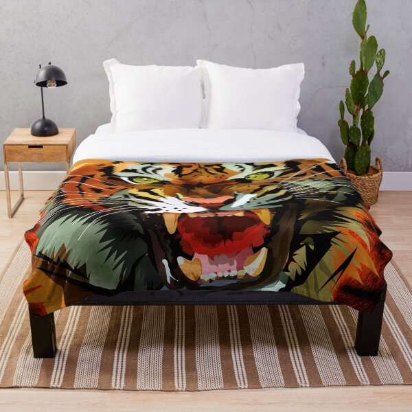 Aperçu de l'œuvre Tiger Roar créée et vendue par Adamzworld.