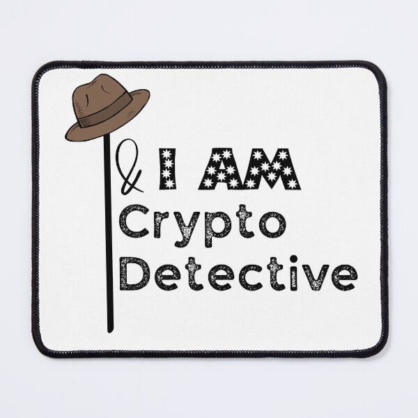 Item preview, Decode the Future in Style – Crypto Detective T-Shirt designed and sold by GreyChocolate.