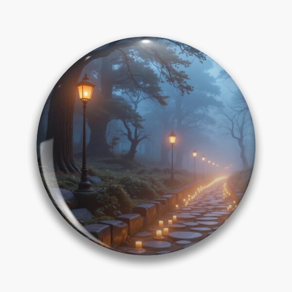 Item preview, misty forest path designed and sold by InezPhotography.
