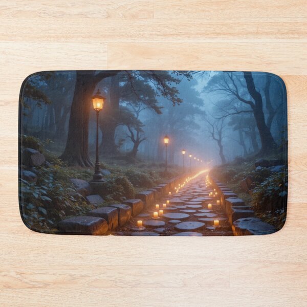 Item preview, misty forest path designed and sold by InezPhotography.