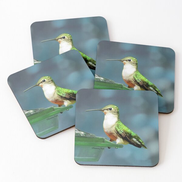 Item preview, Tiny Backyard Visitor ~ Hummingbird designed and sold by SummerJade.