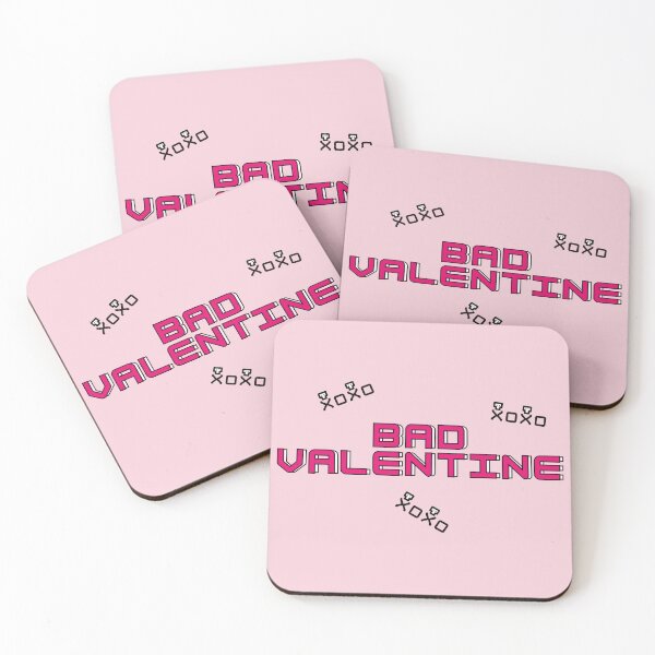 Item preview, Bad Valentine XOXO Skulls and Crossbones (Pink) designed and sold by BLAAAAASK.