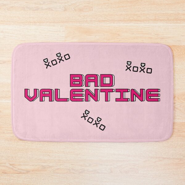 Item preview, Bad Valentine XOXO Skulls and Crossbones (Pink) designed and sold by BLAAAAASK.