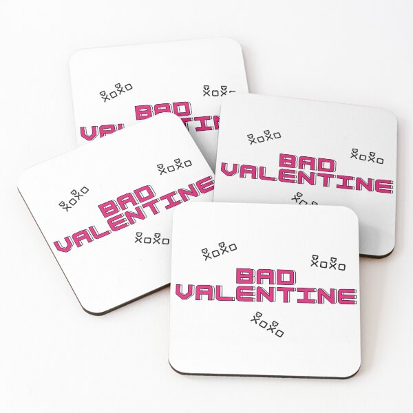 Item preview, Bad Valentine XOXO Skulls and Crossbones (White) designed and sold by BLAAAAASK.