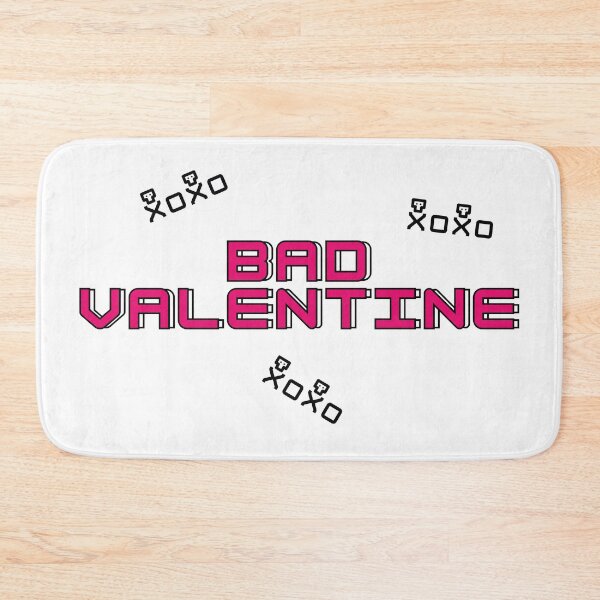 Item preview, Bad Valentine XOXO Skulls and Crossbones (White) designed and sold by BLAAAAASK.