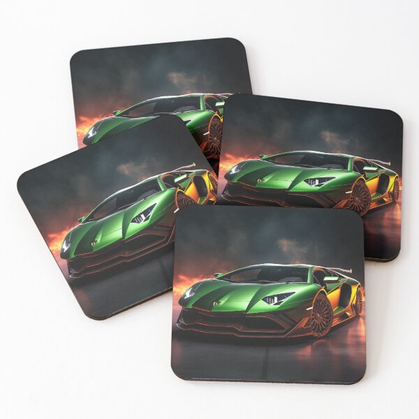Item preview, Lamborghini Aventador Green designed and sold by susanEstella.