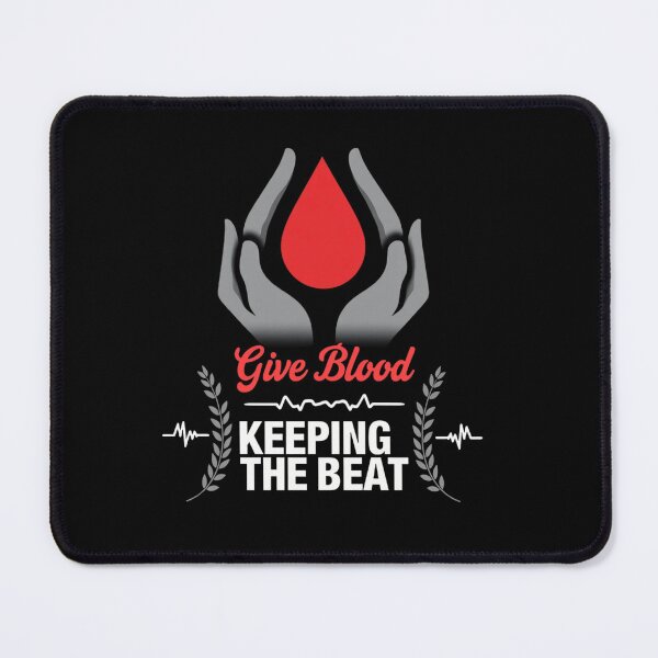 Item preview, Give Blood Keeping The Beat Donation Awareness Design designed and sold by haitrieuic96.