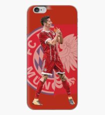 Robert Lewandowski of Bayern Munich and Poland iPhone Case