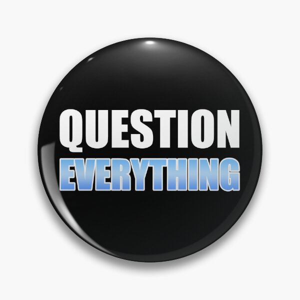 Item preview, Question Everything designed and sold by Cat Lady Designs.