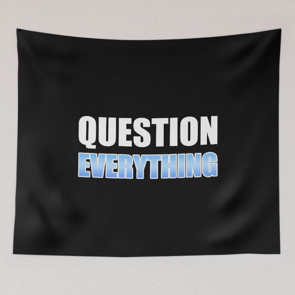 Item preview, Question Everything designed and sold by Cat Lady Designs.