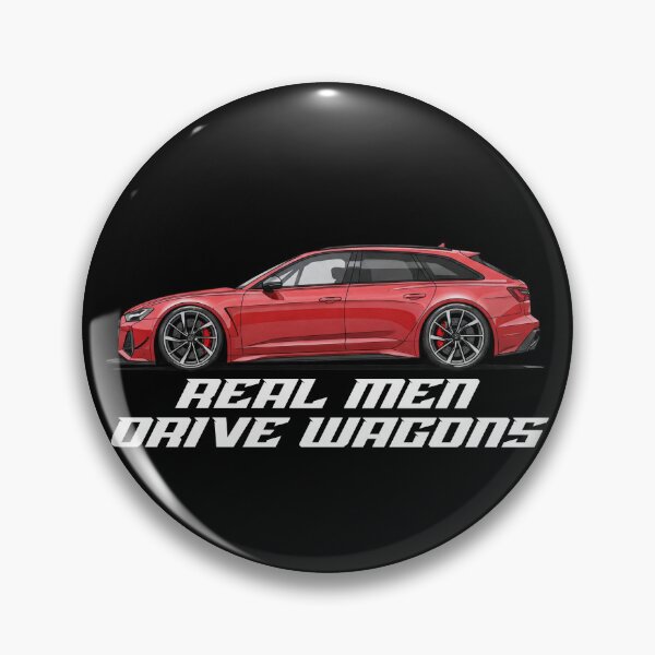 Item preview, Real Men Drive Wagons designed and sold by Six Deers.