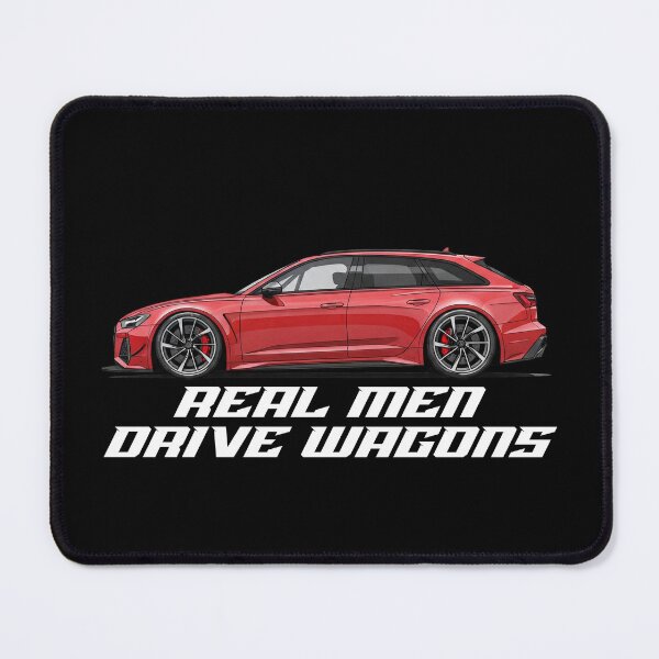 Item preview, Real Men Drive Wagons designed and sold by Six Deers.