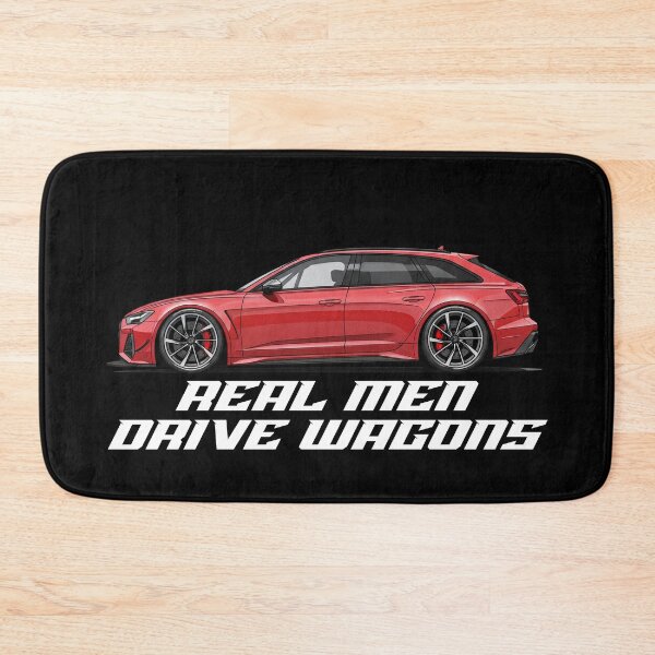 Item preview, Real Men Drive Wagons designed and sold by Six Deers.
