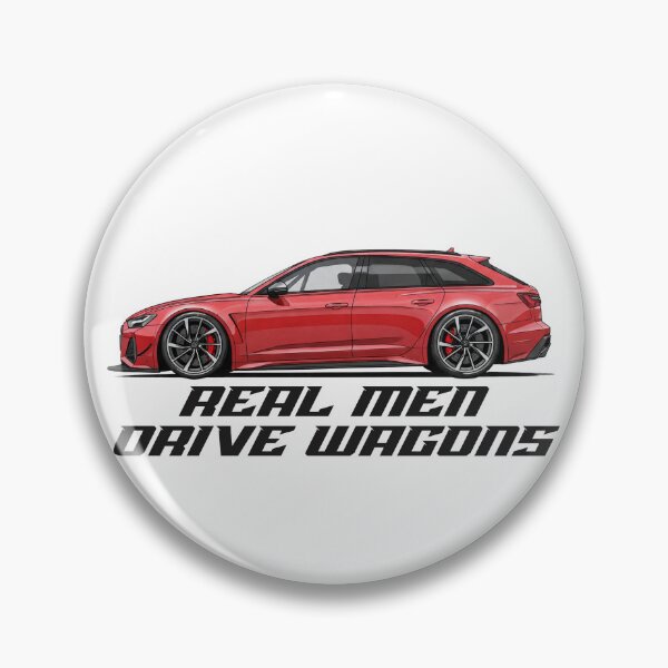 Item preview, Real Men Drive Wagons designed and sold by Six Deers.