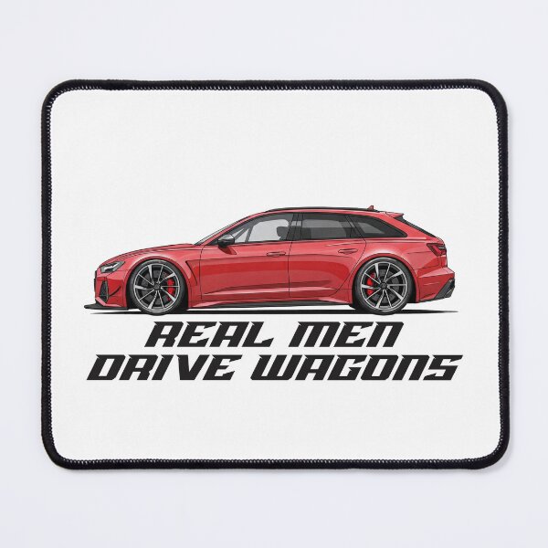 Item preview, Real Men Drive Wagons designed and sold by Six Deers.