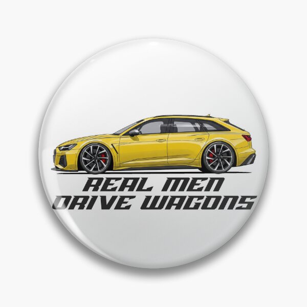 Item preview,  Real Men Drive Wagons designed and sold by Six Deers.