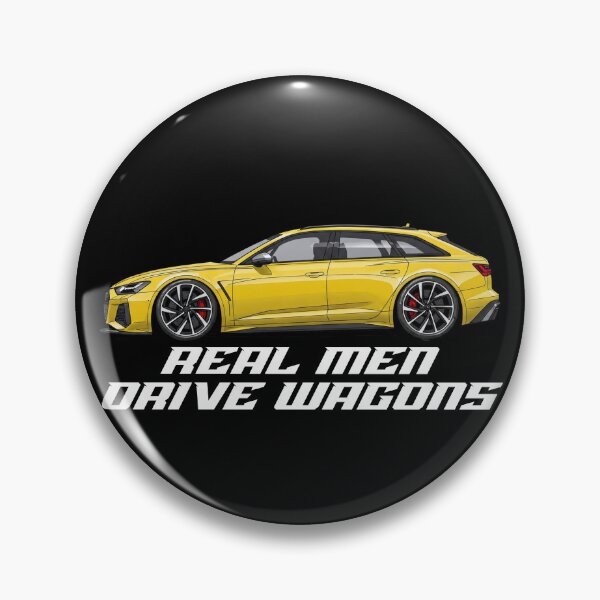 Item preview, Real Men Drive Wagons designed and sold by Six Deers.