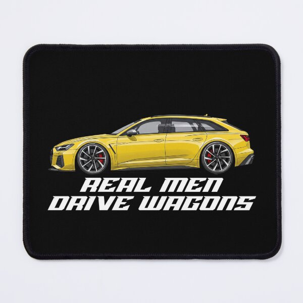 Item preview, Real Men Drive Wagons designed and sold by Six Deers.