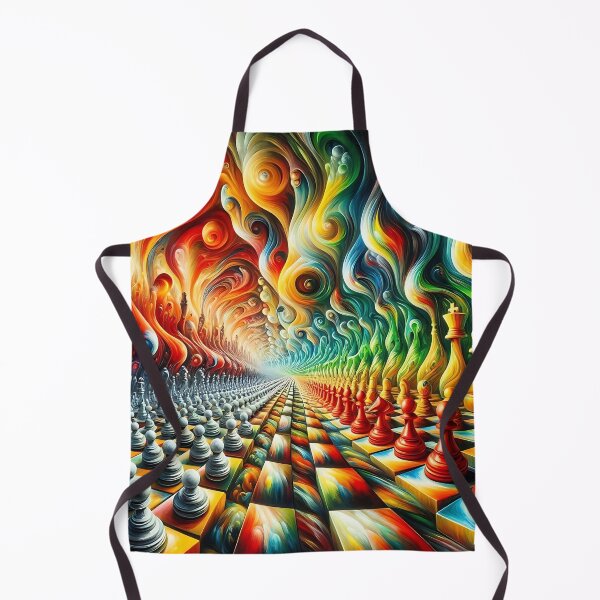 Item preview, Abstract Chess World designed and sold by Intriguing Designs.