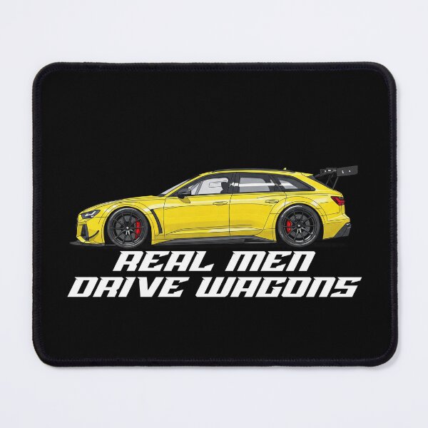 Item preview, Real Men Drive Wagons designed and sold by Six Deers.