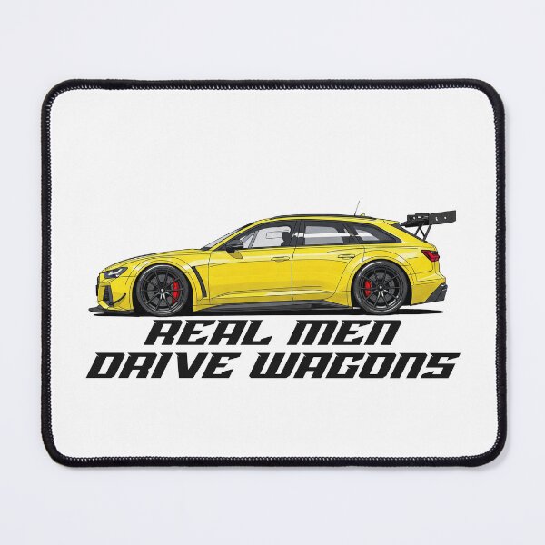 Item preview, Real Men Drive Wagons designed and sold by Six Deers.