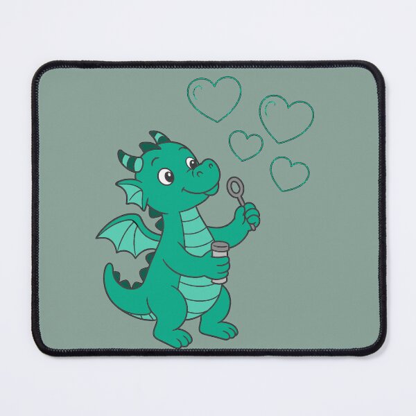 Item preview, Dragon Bubbles - Teal designed and sold by AngelMiette.