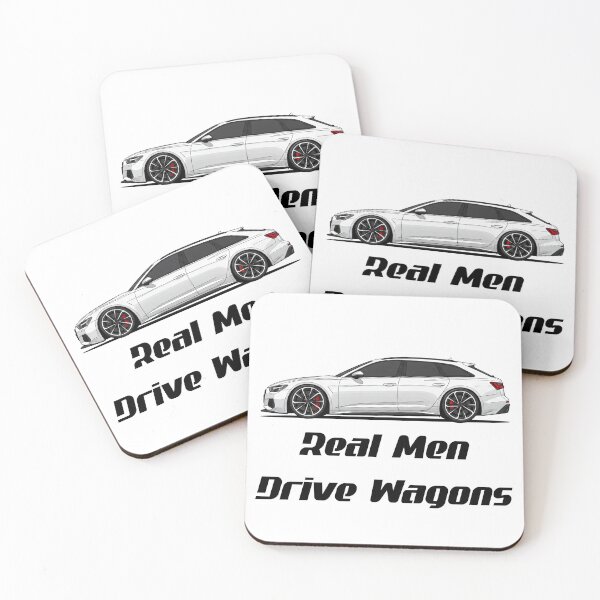 Item preview,  Real Men Drive Wagons designed and sold by Six Deers.