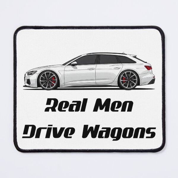 Item preview, Real Men Drive Wagons designed and sold by Six Deers.