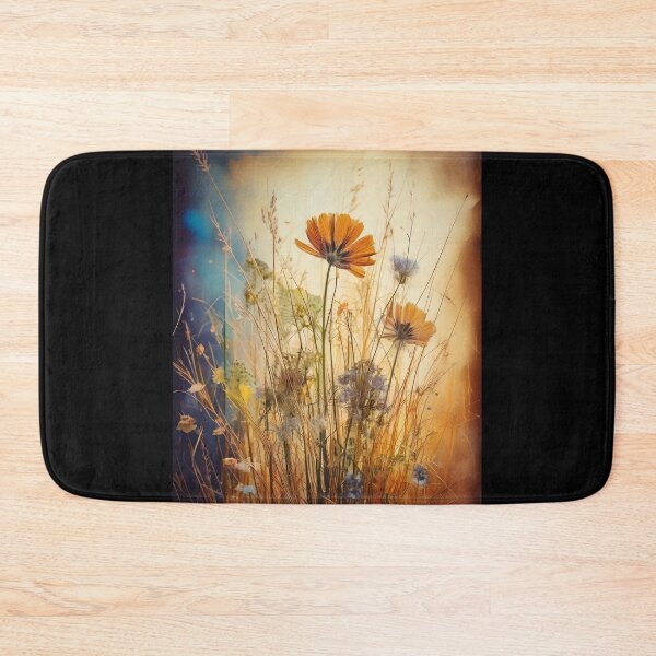 Item preview, Vintage Summer Wild Flowers designed and sold by Honey Myrtle Studio.