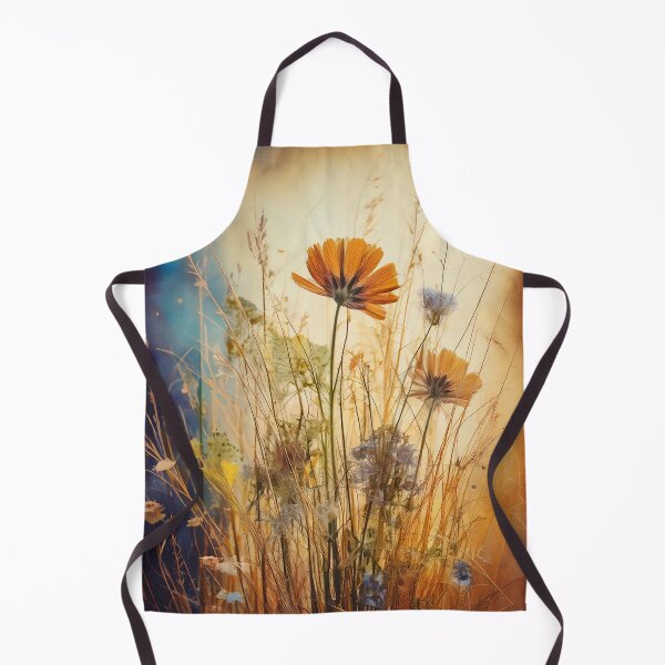 Item preview, Vintage Summer Wild Flowers designed and sold by Honey Myrtle Studio.
