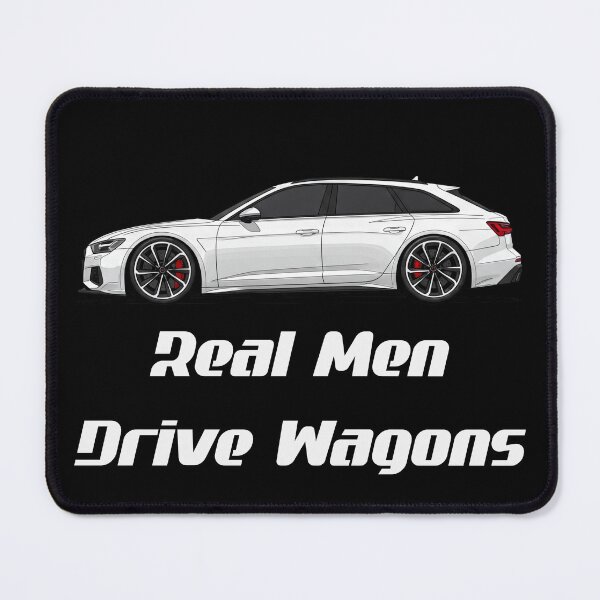 Item preview, Real Men Drive Wagons designed and sold by Six Deers.