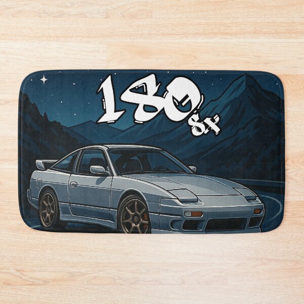 Item preview, Grey Nissan 180sx artwork - Jdm lovers gift designed and sold by TingsandStuff.