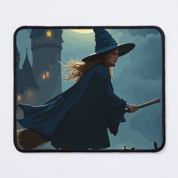 Item preview, A little witch and her dog venture into the dark. designed and sold by Whose-sweat.