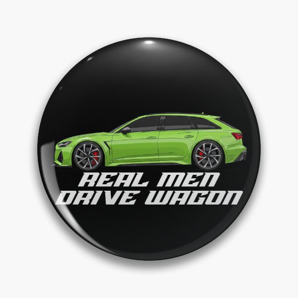 Item preview,  Real Men Drive Wagons designed and sold by Six Deers.