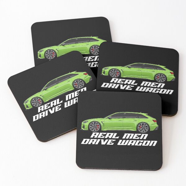 Item preview,  Real Men Drive Wagons designed and sold by Six Deers.