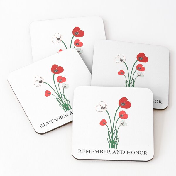 Item preview, Veterans Day Memorial Vintage Poppy Flower designed and sold by Minimalismat.